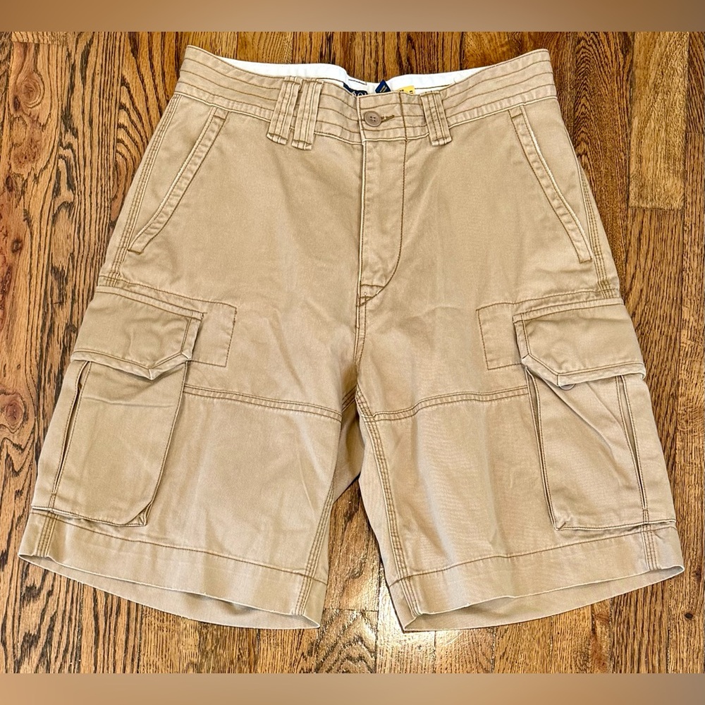 Polo Ralph Lauren Gellar Fatigue Cargo Pocket Shorts Tan Beige Khaki Men’s 30